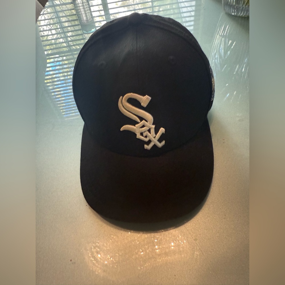 Men's Chicago White Sox New Era Black 59FIFTY Fitted Hat